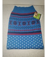 Large Dog Sweater Blue And Red - $39.03 CAD