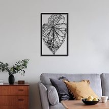 LaModaHome - Autumn Black3 Metal Wall Art,Wall Decor, Living Room, Bedroom, Kitc - £75.28 GBP