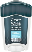 Dove Men + Care Clinical Protection Antiperspirant Deodorant Solid Clean Comfort - $53.99