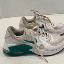 Nike Air Max Excee Sneakers White Teal Accents Cushioned Shoes US 6.5 - $1,124.63 MXN