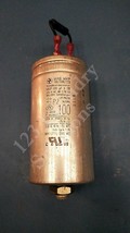 Washer Capacitor Motor Start Run 100uf/330v/733 Speed Queen P/N: F370221 [Used] - £23.34 GBP