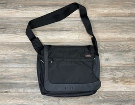 Tumi Messenger Laptop Bag In Black With Red Interior | 5112D - $198.00