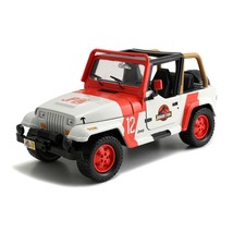 Jurassic World &#39;92 Jeep Wrangler 1:24 Scale Hollywood Ride - £49.34 GBP