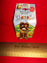 Klutz Craft Kit Squeak Tiger Animal Slap Bracelet Jewelry Cat Slappies Activity - £3.81 GBP