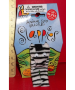 Klutz Craft Kit Pinkie Zebra Animal Slap Bracelet Jewelry New Slappies A... - €4,08 EUR