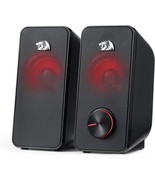 Redragon Gs500 Stentor Pc Gaming Speaker, 2.0 Channel Stereo Desktop Com... - $37.93