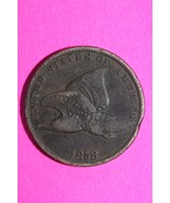 1858 Flying Eagle Cent Penny Exact Scarce Early Type Exact Coin as Pictu... - €25,07 EUR