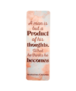 2020 Mahatma Ghandi Man Is A Product Of His Thoughts Inspirational Readi... - $9.99