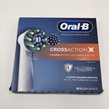 Oral-B Replacement Brush Heads Cross Action X (10 pack) - $28.22