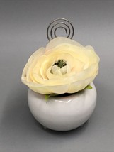 Martha Stewart Collection Artificial Ranunculus Placeholder Table Card Holder - £5.53 GBP