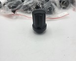 Wheel Closed End Lug Nuts Black Polished External Hex Universal (Lot of 20) - £25.11 GBP