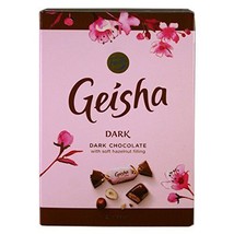 Fazer Geisha Dark Chocolates with Soft Hazelnut Filling Small Box 5.3 Oz... - £33.09 GBP