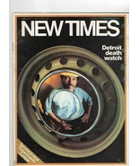VINTAGE Feb 7 1975 New Times Magazine Detroit Death Watch - £7.77 GBP