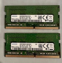 Lot Of 2 SAMSUNG M471A5143EB0-CPB LAPTOP MEMORY 4GB DDR4 PC4-2133P - £10.26 GBP