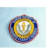 SCHOOL DISTRICT OF MANATEE COUNTY FLORIDA  SEW ON CLOTH COLLECTIBLE JACK... - $12.06 CAD