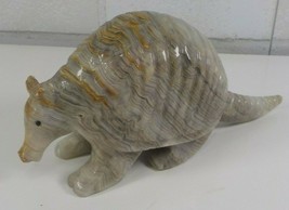 Vintage Large Alabaster or Onyx Armadillo Figurine South American? - £23.94 GBP