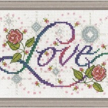 LoveStitch Multicolor Cross Stitch Kit - £34.65 GBP