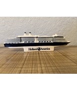 Holland America Line MS  Oosterdam Ship Figurine Delfts Blue White Potte... - £108.52 GBP