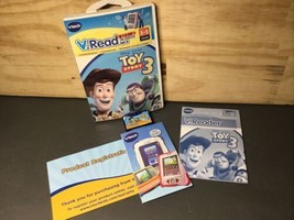 Vtech V.Reader Disney Pixar Toy Story 3 Interactive Reading / Learning Game, Guc - £5.28 GBP