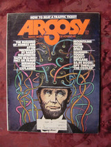 RARE ARGOSY Magazine February 1974 Barry Goldwater Mickey Spillane Robert Marx - £11.82 GBP