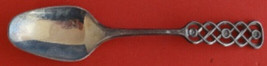 Ringebu by David Andersen Norwegian .830 Silver Dessert Spoon 7 1/8&quot; Heirloom - £101.78 GBP