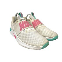 Nike Cross Training Running Shoes Sz 8.5 White Pink Slip On Sneakers - £19.82 GBP