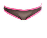 AGENT PROVOCATEUR Womens Panties Lace Details Elegant Black Size S - £52.06 GBP