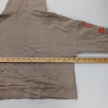 RVCA RN#99064 Women's Tan/Beige Cropped Hoodie Pullover Sweatshirt Size Small image 7