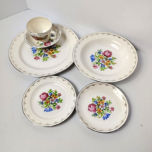 Homer Laughlin Eggshell Nautilus Petite Point 6 Piece Set Place Setting ... - $24.89
