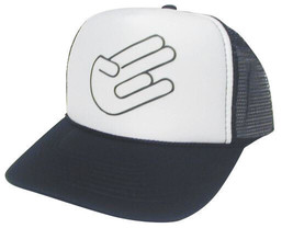 The Shocker Trucker Hat mesh hat snapback hat black New - $17.45