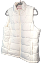 Amazon Essentials Women&#39;s White Puffer Vest Jacket Lightweight Zipper Si... - $515.54 MXN