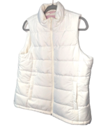 Amazon Essentials Women&#39;s White Puffer Vest Jacket Lightweight Zipper Si... - $515.54 MXN