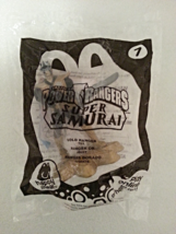 McDonalds 2012 Power Rangers Super Samurai No 7 Gold Ranger One Happy Me... - £7.06 GBP