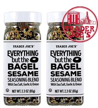 2 Packs Trader Joe&#39;s Everything but The Bagel Sesame Seasoning Blend 2.3 oz Each - £9.04 GBP