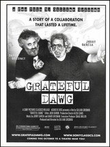 Grateful Dawg Jerry Garcia David Grisman 2001 advertisement 8 x 11 movie ad - £3.56 GBP