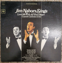 Tested-Jim Nabors Sings Love Me With All Your Heart LP Record Columbia 1966 - £3.71 GBP