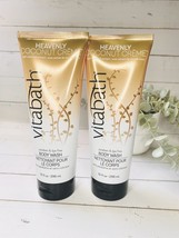 Vitabath Heavenly Coconut Creme Body Wash 10 Ounces -  2 Pack FREE SHIPPING - $23.52