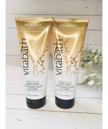 Vitabath Heavenly Coconut Creme Body Wash 10 Ounces -  2 Pack FREE SHIPPING - £17.57 GBP