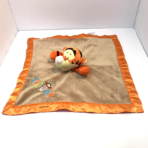 Disney Winnie The Pooh Tigger Baby Security Blanket Lovey Blankie Plush ... - £23.10 GBP