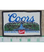 Coors Banquet Beer &quot;Brewed in Golden,Co.-Served Everywhere&quot; Iron On Patc... - £5.22 GBP