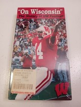 &quot; On Wisconsin &quot; The History Of UW Football VHS Tape Brand New Sealed Ba... - £11.64 GBP