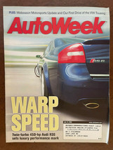 AUTOWEEK Magazine July 15 2002 Audi RS6 Volkswagen Touareg Porsche 911 GT2 - £2.36 GBP