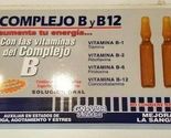 GN+Vida~Vitamin B &amp; B12 Complex plus Minerals~10 Ingestible Vials~10 ml ... - £31.62 GBP