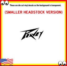 Peavey Guitar Headstock Vinyl Cut Decal Sticker Logo For Guitar Restoration - £7.87 GBP+