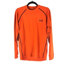 Under Armour Mens ColdGear Infrared Longsleeve Crew T Shirt Long Sleeve Orange M - £15.37 GBP