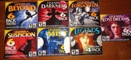 Lot of 7 OnHand PC Game Legends of Beyond Fate Suspicion Mist - FREE SHIPPING - £22.15 GBP