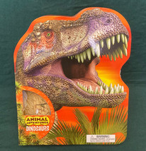 Animal Adventures Dinosaurs educational book &amp; play set kit 2014 opened unused - £6.24 GBP