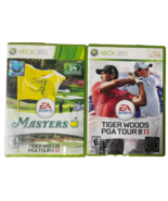 2 Game XBOX 360 Golf Game Lot: Tiger Woods, Masters, PGA - $9.89