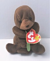 TY Beanie Babies Seaweed the Otter 6 inches DOB 3/19/1996 - £6.29 GBP