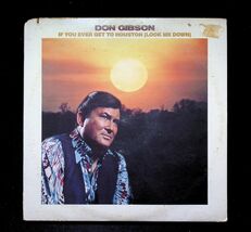 Don Gibson If You Ever Get To Houston LP 1977 ABC Country - $0.98